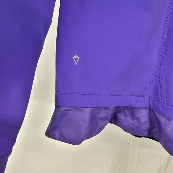 IVIVVA by Lululemon Girls 10 Star Gazer Purple Power Pullover Peplum Top Jacket - Picture 8 of 8